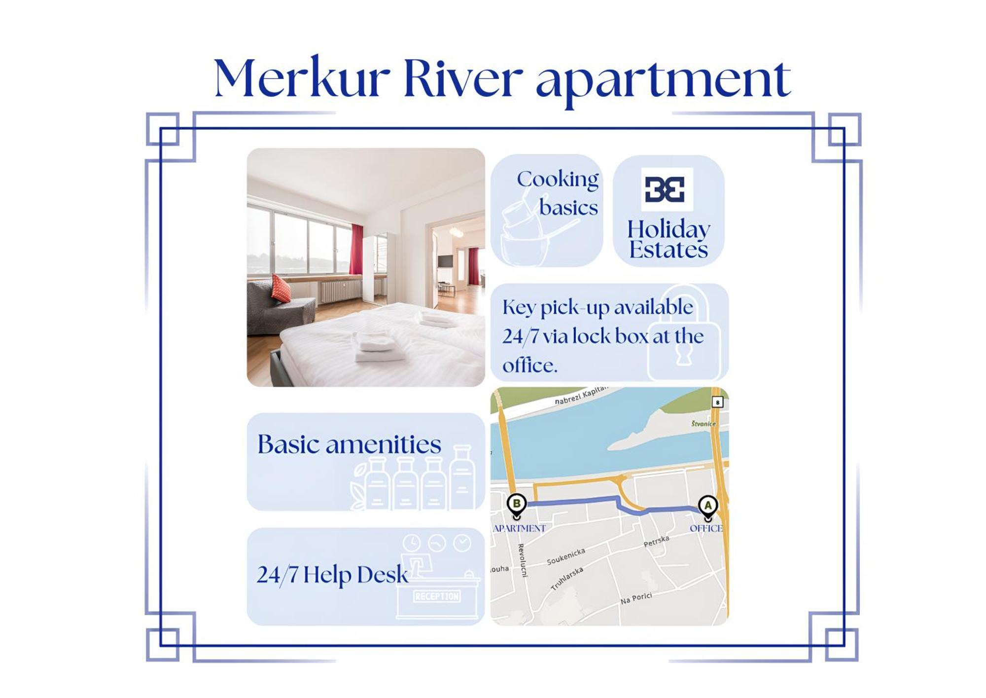 Merkur Apartments Prag Oda fotoğraf